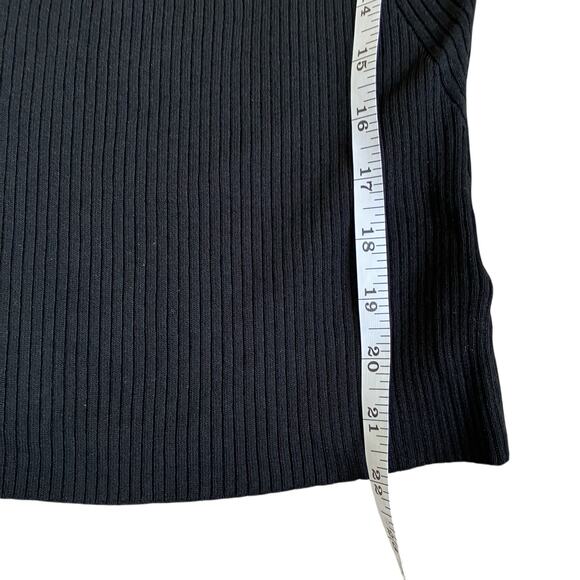 ASTR The Label Sz XL NWT Ribbed Knit Cut-out Neck Sweater Pullover Stretchy - Picture 16 of 16